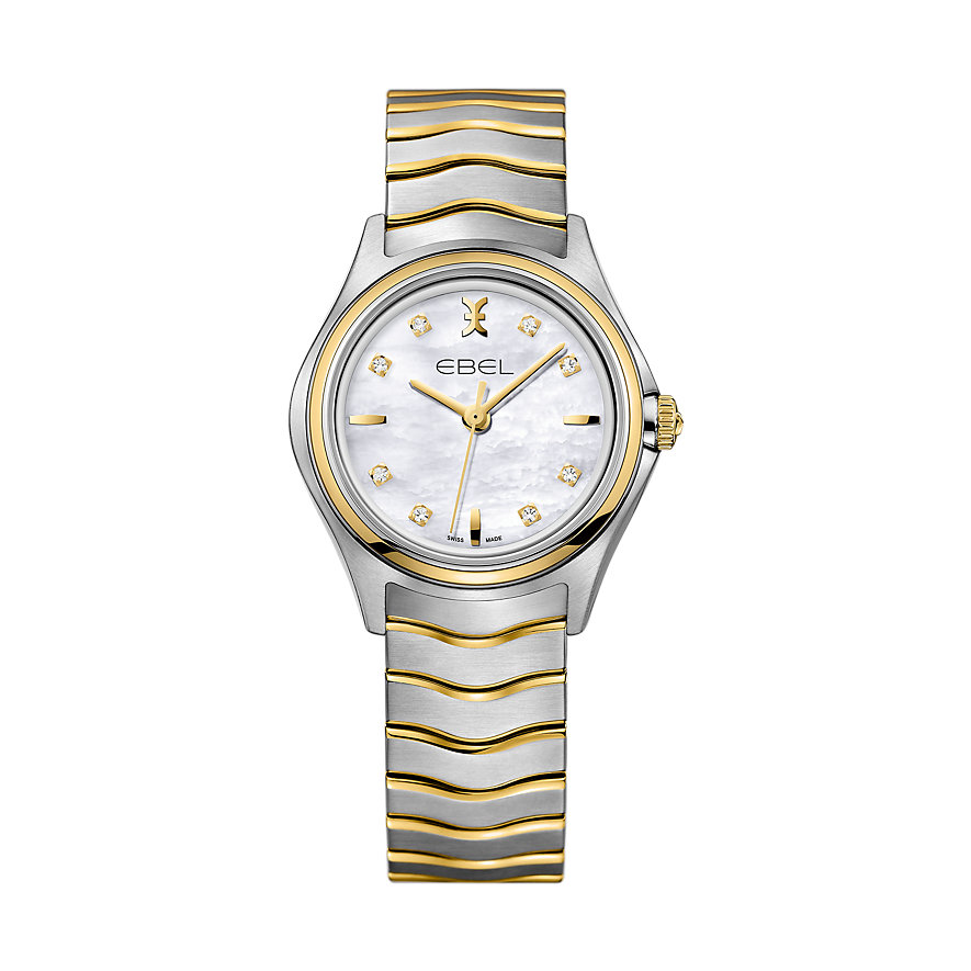 Ebel Damenuhr Wave 1216197