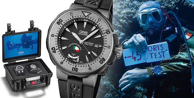 Sondereinheit mit Oris Die neue Oris Col Moschin Limited Edition