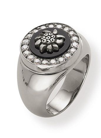 Onyx günstig Kaufen-SIGO Ring 925 Silber Trachtenschmuck Onyx Zirkonia. SIGO Ring 925 Silber Trachtenschmuck Onyx Zirkonia <![CDATA[Unseren Trachtenschmuck bieten wir Ihnen teilweise auch in anderen Steinfarben-Varianten an. Alles, was lagernd sofort verfügbar ist sehen Sie