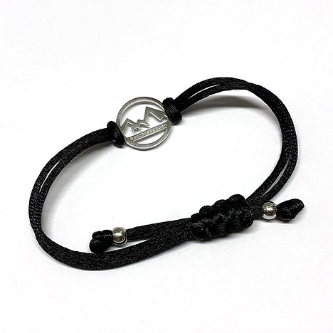 Goettgen Armband Watzmann Berchtesgaden 925 Silber mit Samtband schwarz günstig online kaufen