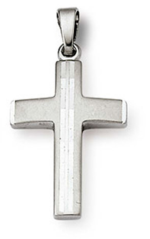 SIGO Anhänger Kreuz 925 Silber 21 mm