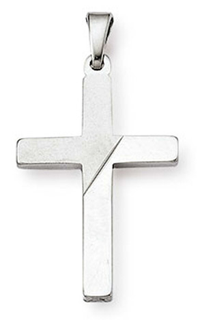 Anhänger Kreuz 925 Silber 24 mm