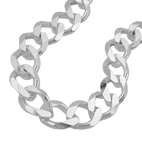 SIGO Kette, Weitpanzer, 50cm, Silber 925 günstig online kaufen