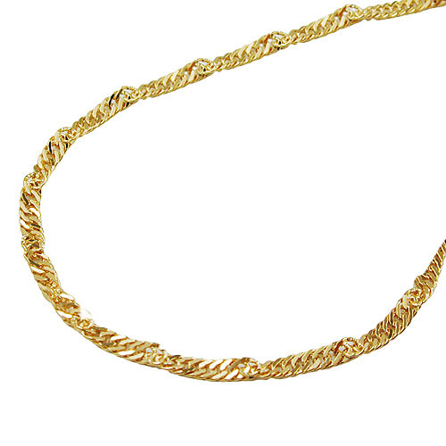 45 cm günstig Kaufen-SIGO Kette, 45cm, Singapur, Gold 375. SIGO Kette, 45cm, Singapur, Gold 375 <![CDATA[Abmessung: 1,4mmLänge: 45cmGewicht: 1,58gLegierung: 375/000 Gold, 9 KaratVerschluss: FederringPreis per 1 Stck(Colfem) Die klassische Halskette wird gerne solo getragen o