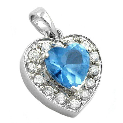 Blue Q günstig Kaufen-SIGO Anhänger Herz Zirkonia blue, Silber 925. SIGO Anhänger Herz Zirkonia blue, Silber 925 <![CDATA[Wunderschöner Herzanhänger in bester Juwelierqualität. Ein tolles Geschenk für eine lieben Menschen, das Herz ist geschmückt mit 14 weißen 
