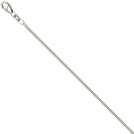 SIGO Schlangenkette 925 Silber 1,3 mm 45 cm Halskette Kette Silberkette Kar günstig online kaufen