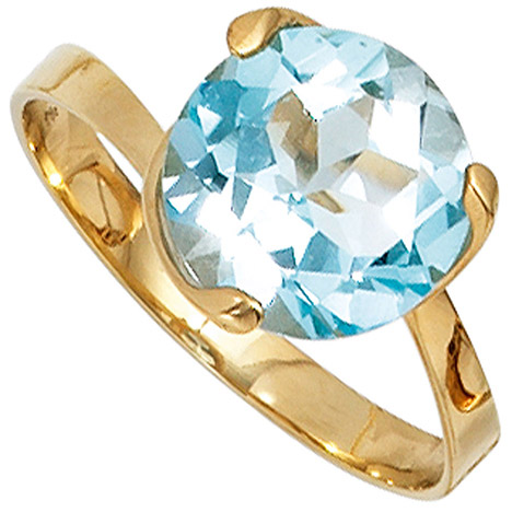in 2 günstig Kaufen-SIGO Damen Ring 585 Gold Gelbgold 1 Blautopas hellblau blau Goldring. SIGO Damen Ring 585 Gold Gelbgold 1 Blautopas hellblau blau Goldring <![CDATA[Damenring, 585/- Gelbgold, 1 Blautopas (ca. 2,5 g) (beh.), Breite ca. 9,5 mm, Tiefe ca. 6,2 mm(Colfem) Weit