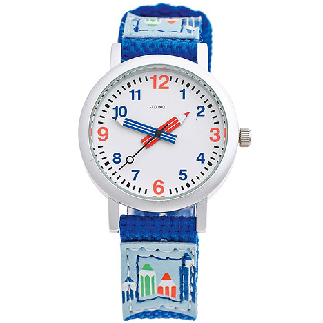 JOBO - Kinder Armbanduhr helllbau blau Quarz Analog Aluminium Kinderuhr -  GOETTGEN - Die Schmuck Profis
