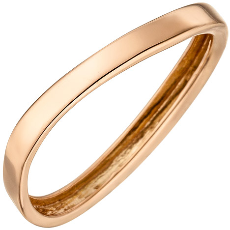 SIGO Damen Ring 375 Gold Rotgold Rotgoldring