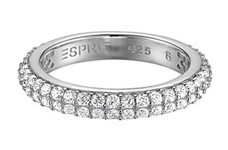 Esprit Ring 925 Silber elegance zirkonia, 53 - 16,9