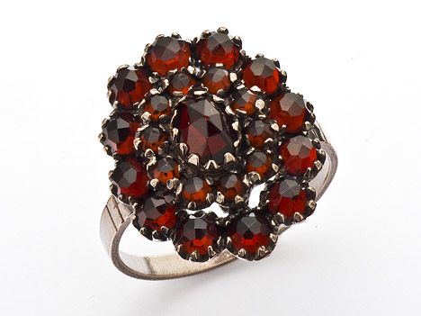 Ring Granat 925