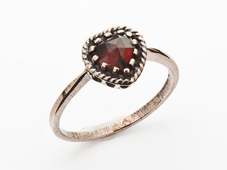 Goettgen Ring Granat 925