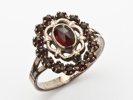 Ring Granat 925