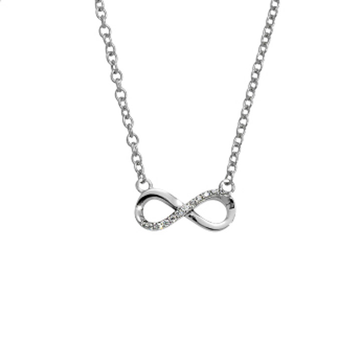 Collier 925 Silber Infinity