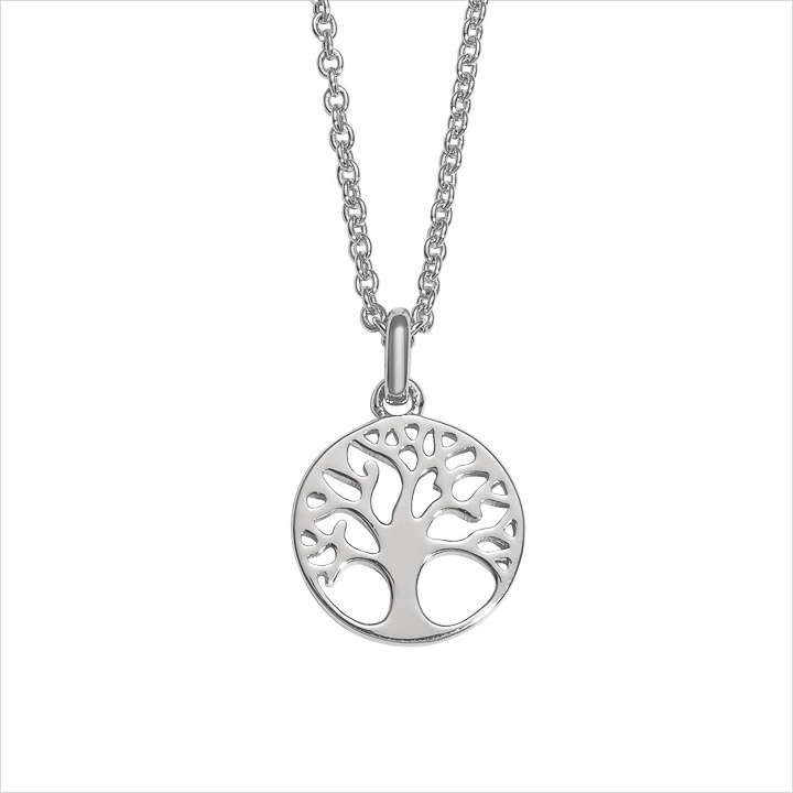 Collier 925 Silber Lebensbaum