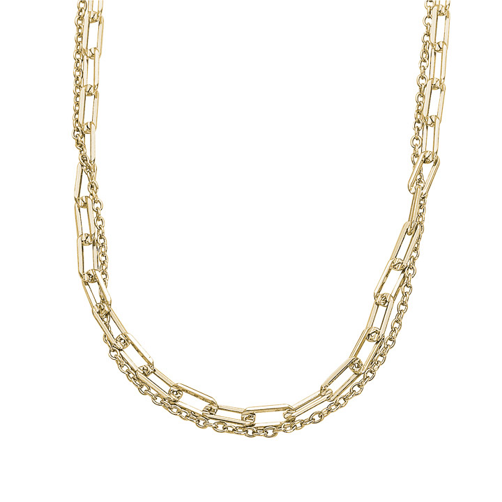 Collier 925 Silber gold