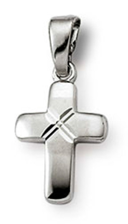 Anhänger Kreuz 925 Silber 12 mm
