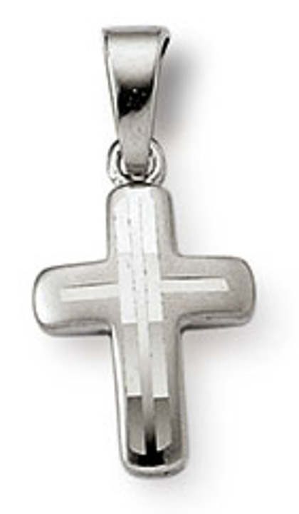 Anhänger Kreuz 925 Silber 12 mm
