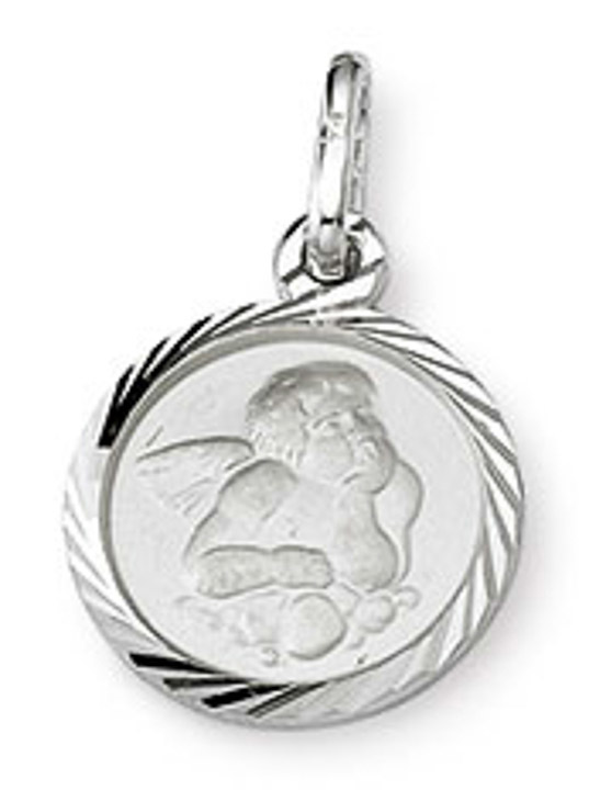 Anhänger Engel 925 Silber LÜMMEL 12 mm