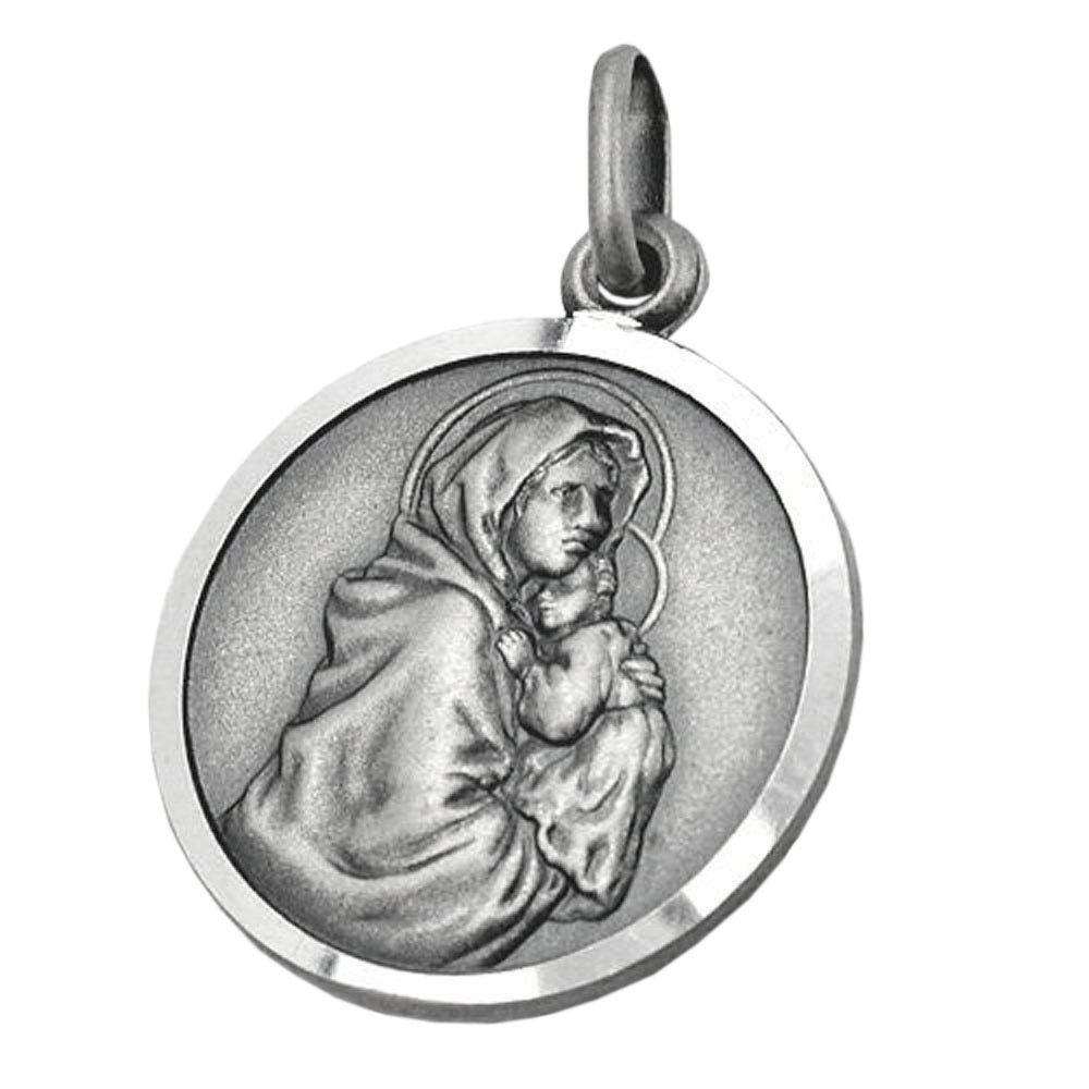 Anhänger, Maria/Jesuskind, Silber 925