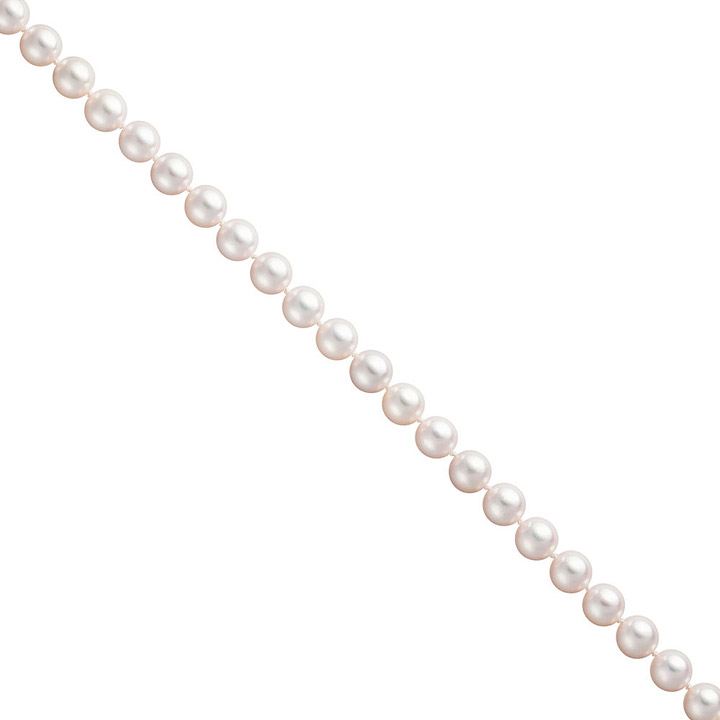 Schnur Akoya Perlen weiß Durchmesser ca. 8,5-9 mm ohne Schließe