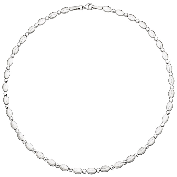 Collier Halskette 925 Sterling Silber 45 cm Kette Silberkette