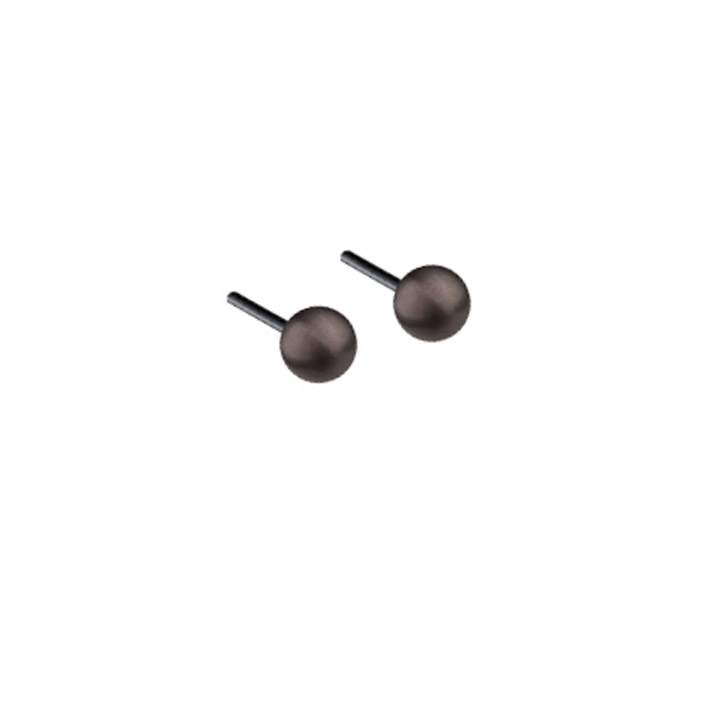 Ohrstecker, Stahlkugel 4 mm