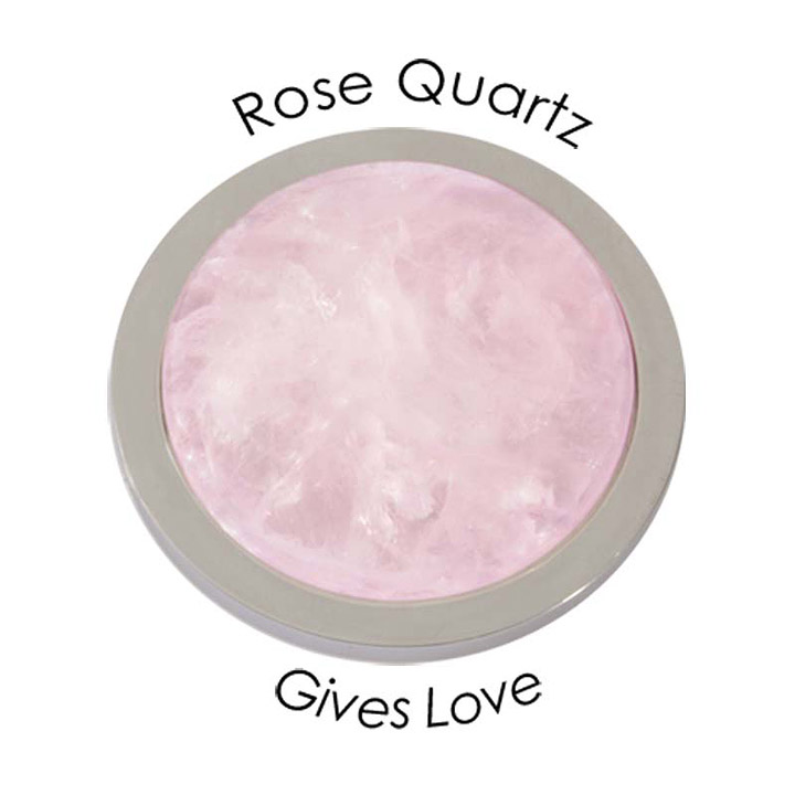 Wechsel-Münze Gives Love, Rose Quartz, M