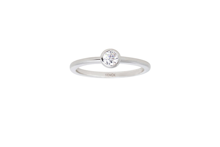 Xenox Ring 925 Silber Zirkonia 54 17 2 Goettgen Schmuck