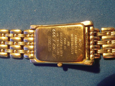 Maurice lacroix gold plated g10 hotsell