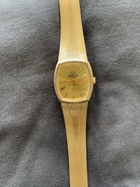 Goldene Omega Vintage 750 18k Gold echt Schmuckforum Wissen rund um Schmuck