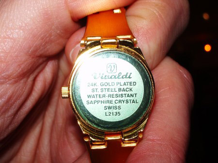 Vivaldi clearance sapphire watch