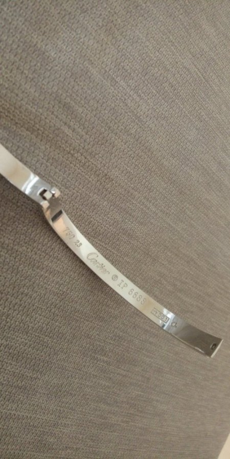 Cartier bracelet 750 18 ip 6688 best sale