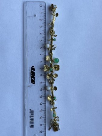 Biete relo Set Gold 585 Brutalist Vintage