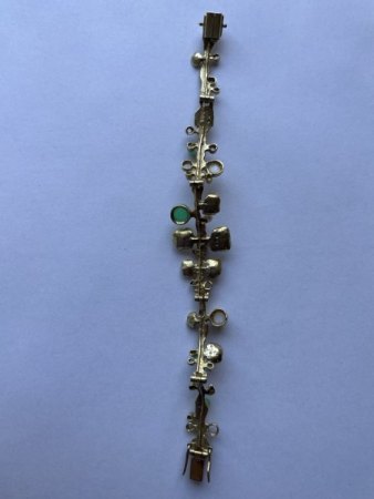 Biete relo Set Gold 585 Brutalist Vintage