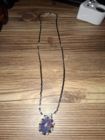 Kette und Ring mit Opal ... Materialwert oder mehr ?