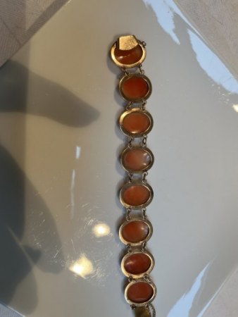 Camee Armband 14 K