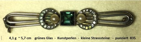 Brosche Silber zeitliche Zuordnung ?