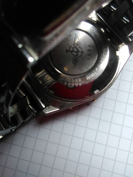 Dies Breitling Uhr echt oder Fake