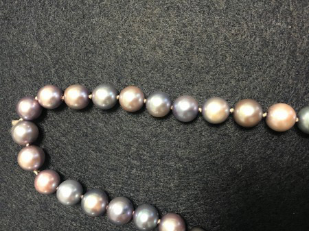 Angaben Perlenkette