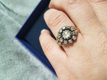 Antiker Diamant Ring, bitte um Wertschätzung