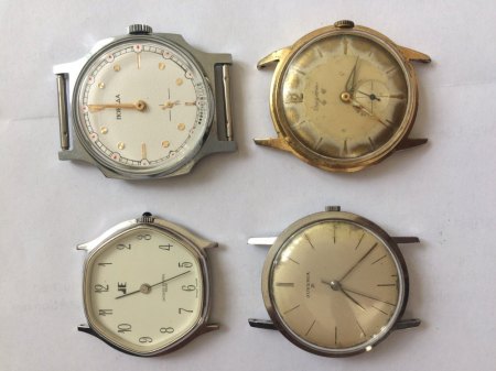 8 ältere Armbanduhren bewerten