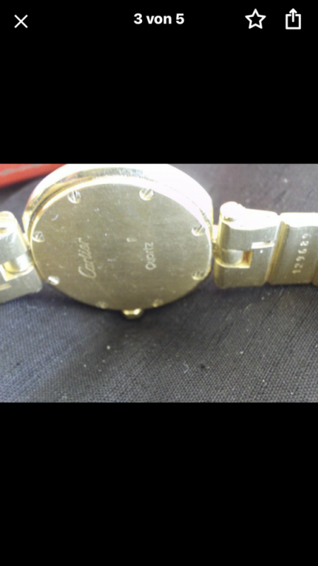 Cartier Uhr echt oder fake?