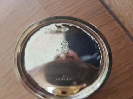 Alpina taschenuhr aus gold