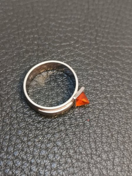 Bestimmung einer Punze zu einem Silber Ring