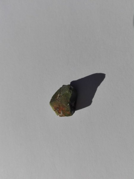 Grünen Stein gefunden, vielleicht Jade