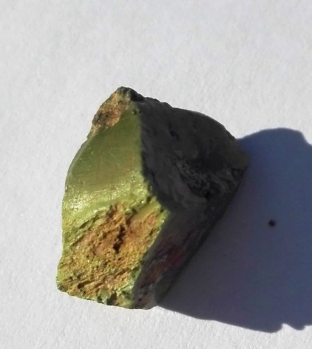 Was für ein Grüner Stein könnte das sein