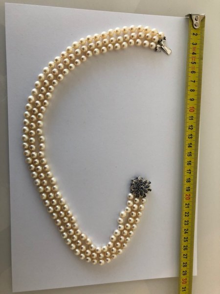 Perlenkette und Armband, bitte um Hilfe
