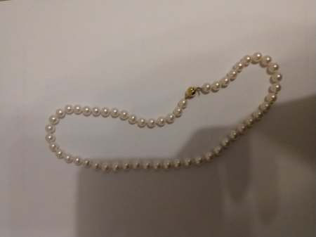 Bitte um Schätzung der Akoja (Akoya?) Perlenkette