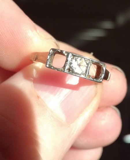 Welchen Wert hat dieser Gold Diamantring?